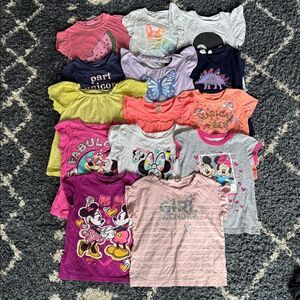 Bundle of 14 Girls Tees